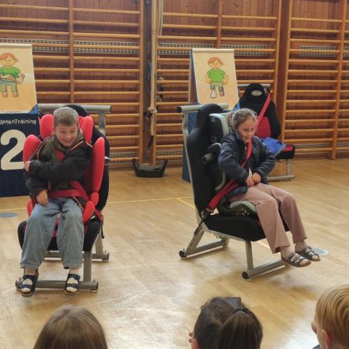 AUVA-Copilotentraining der 2. und 3. Klasse