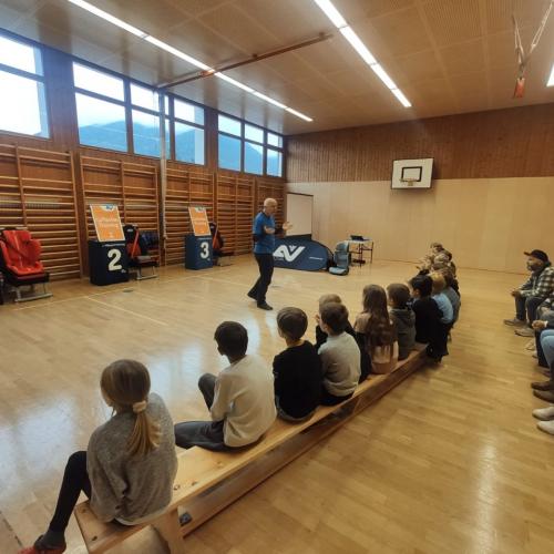 AUVA-Copilotentraining der 2. und 3. Klasse
