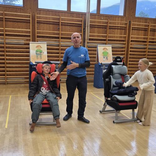 AUVA-Copilotentraining der 2. und 3. Klasse