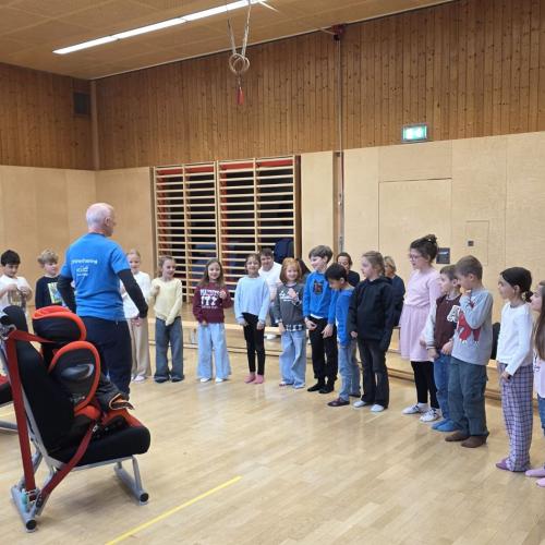 AUVA-Copilotentraining der 2. und 3. Klasse