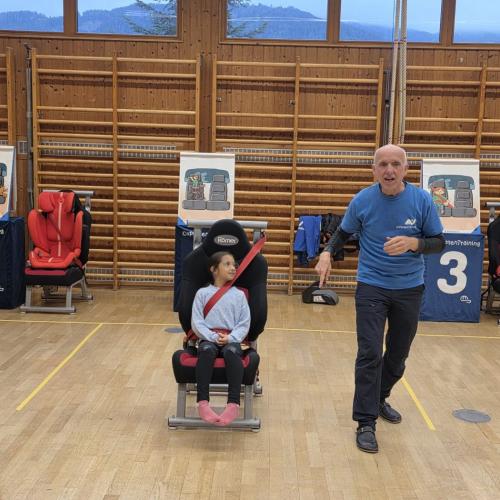 AUVA-Copilotentraining der 2. und 3. Klasse