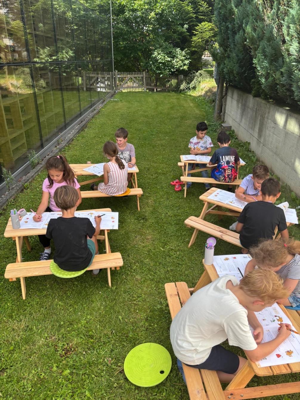 Picknickbänke