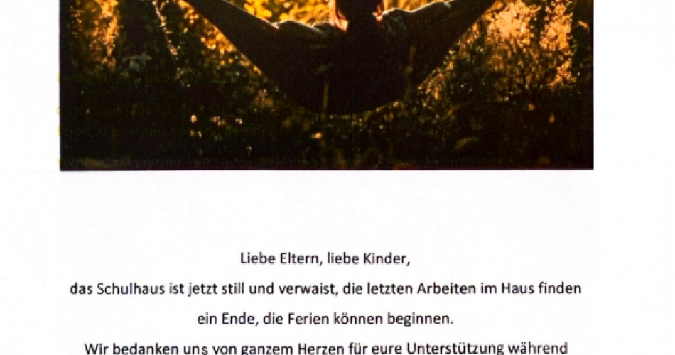 Feriengrüße